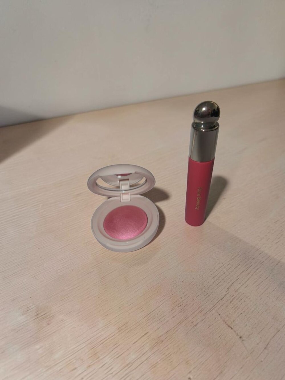 Rare Beauty: Soft Pinch Luminous Powder Blush & Tinted Lip Oil Stain, NIB